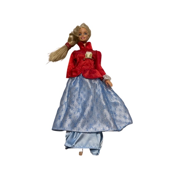 2 Barbies Lever to move arms - Picture 3 of 4